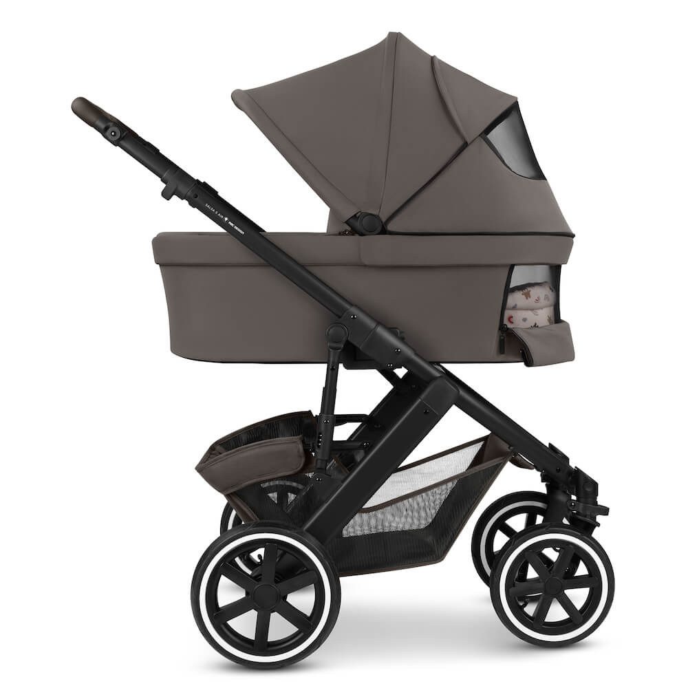 ABC Design Kombi-Kinderwagen Salsa 4 Air Kombikinderwagen Starter Set Grain Teddy