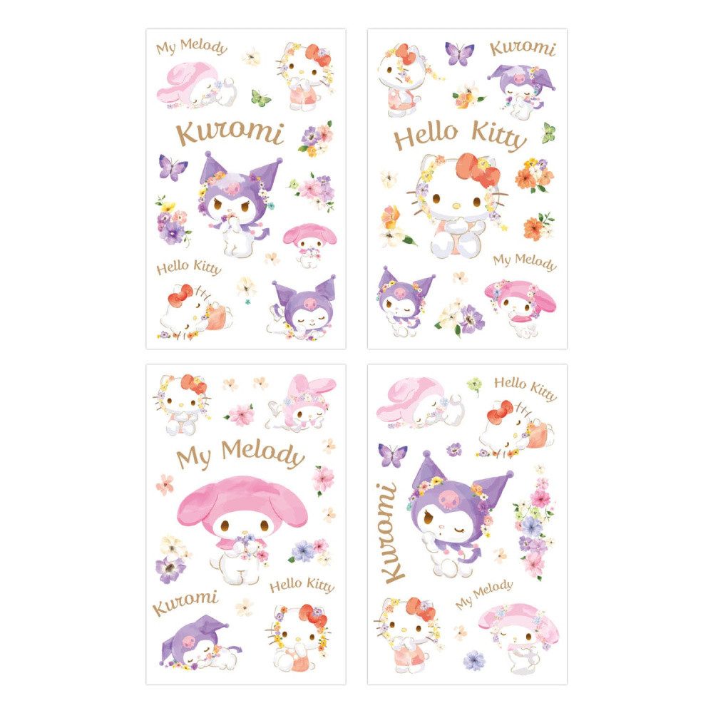 Sakami Merchandise Sticker Sanrio Sticker Pack Hello Kitty & Friends Pastel Vivid