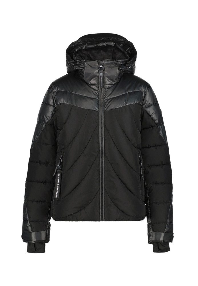 Winterjacke Lutha Damen KIISTALA Winter Steppjacke in DOWNLOOK 36486 schwarz