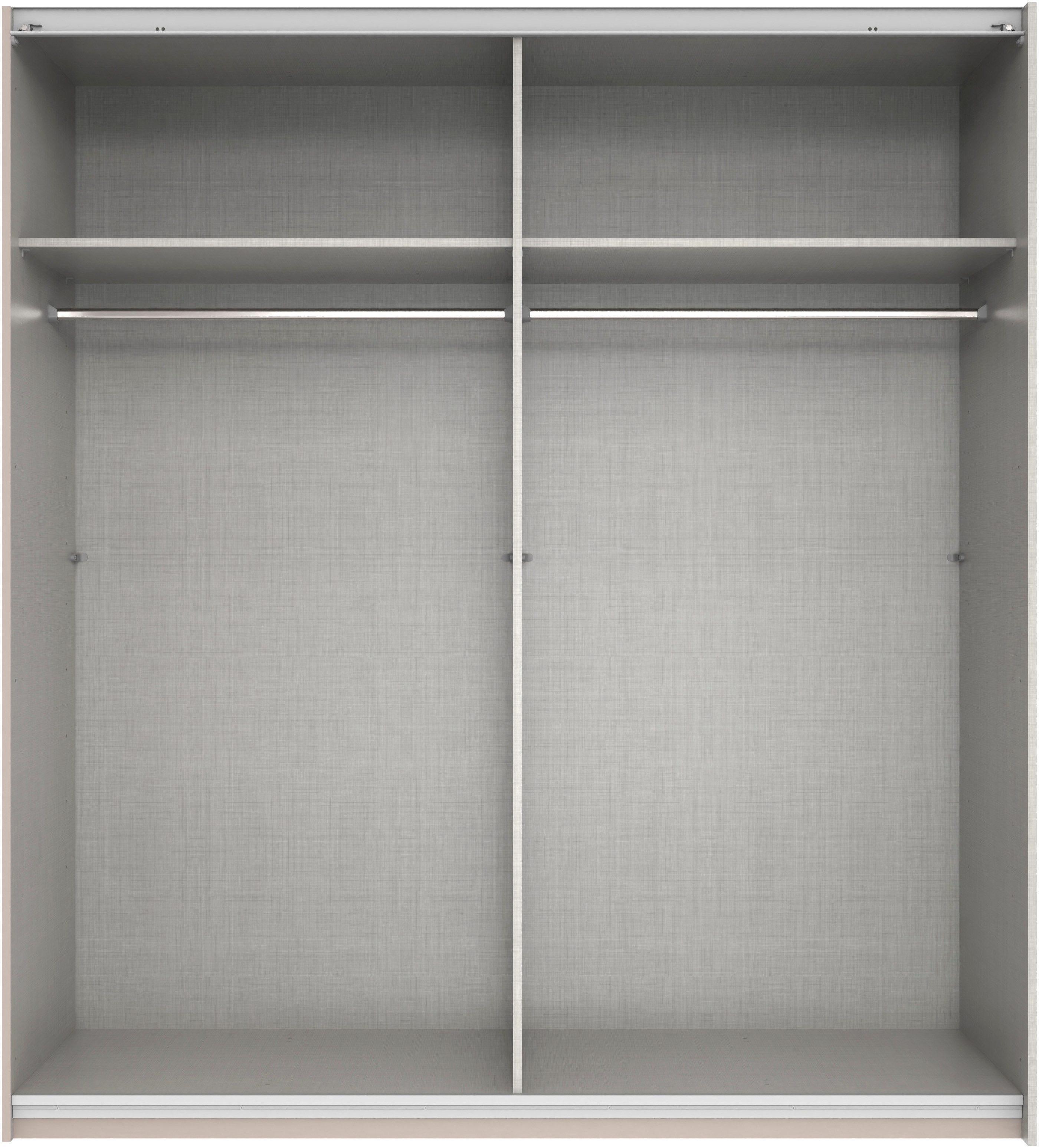 Wimex Schwebetürenschrank ABERDEEN in der Breite 180cm, mit farblichen Glaselementen