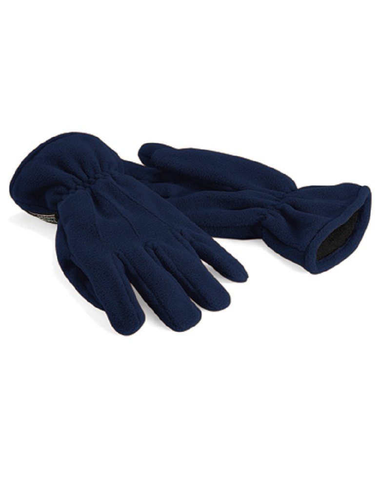 Damen Frauen Beechfield® Fleece / Ultra-Thermostoff Winterhandschuhe Thinsulate Dunkelblau für Fleecehandschuhe Handschuhe