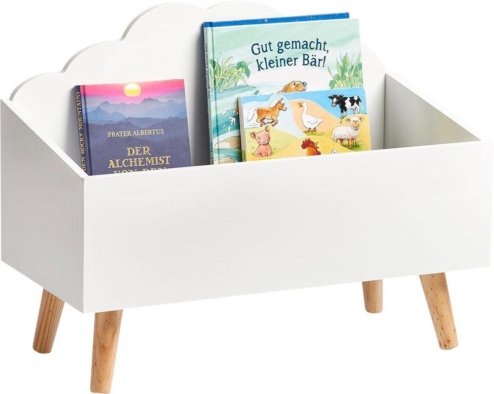 Zeller Present Spielzeugtruhe Wolke, Kindermöbel in nordischen Design – Bild 3 von 5