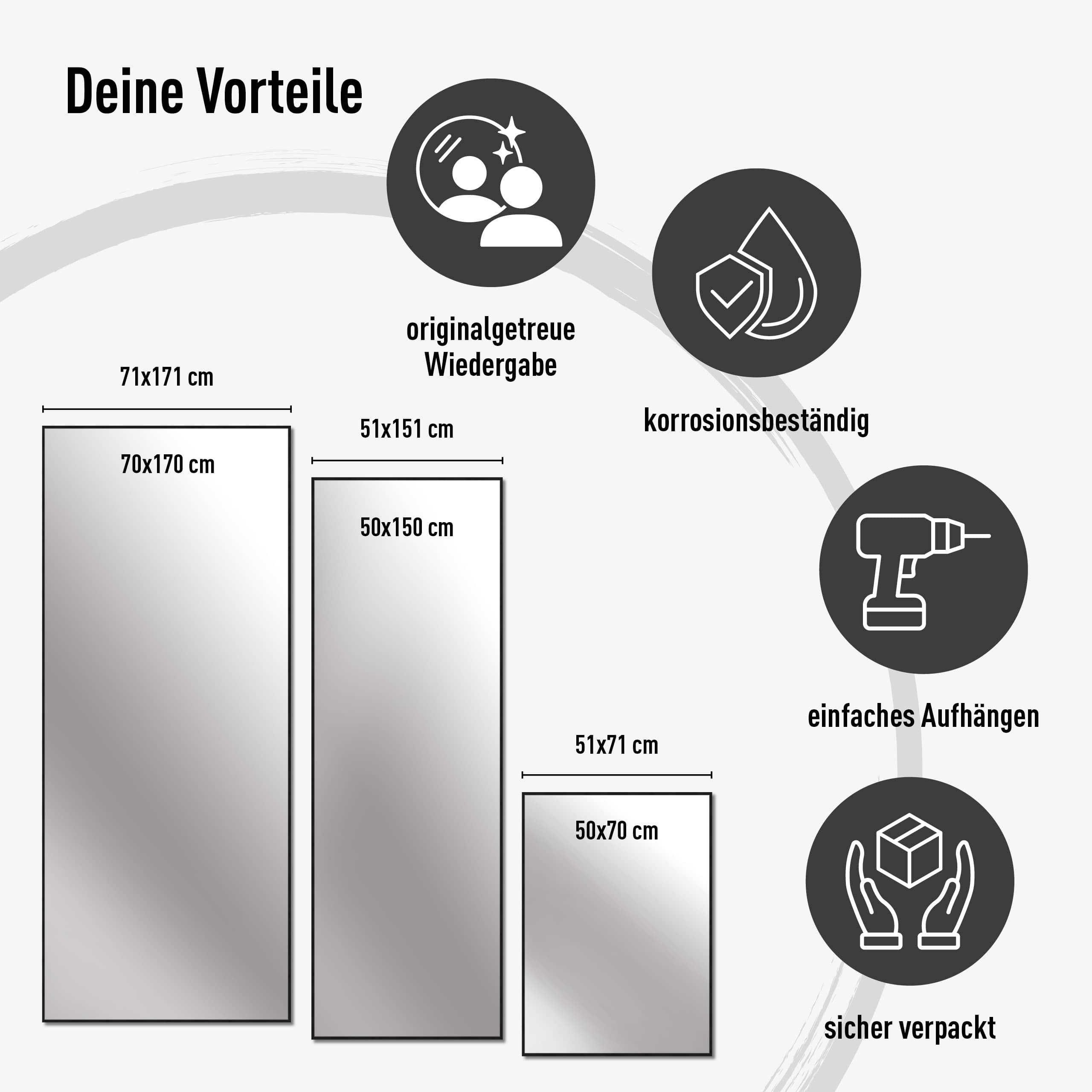 nielsen HOME Wandspiegel Alpha Wandspiegel günstig online kaufen