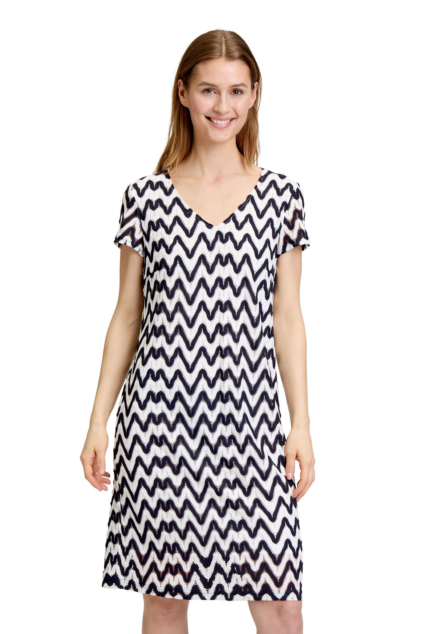 Sommerkleid Damen mit V-Ausschnitt