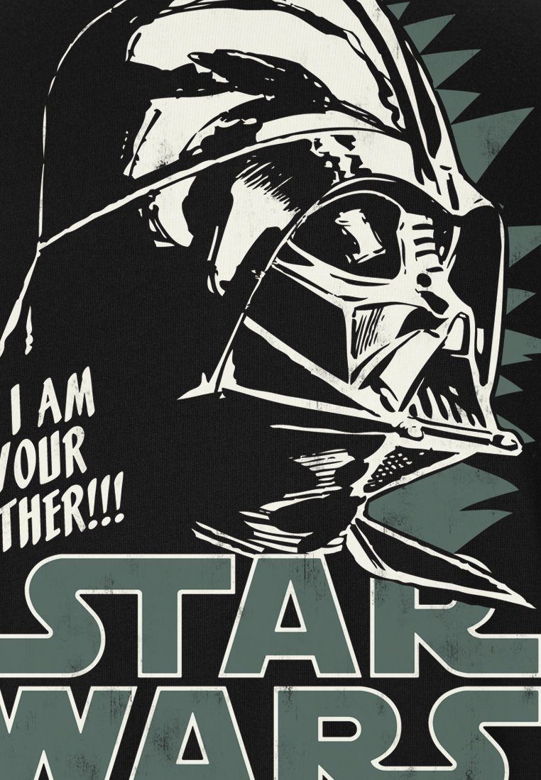 T-Shirt - der Sterne Krieg Wars-Aufdruck Vader Darth LOGOSHIRT Star mit