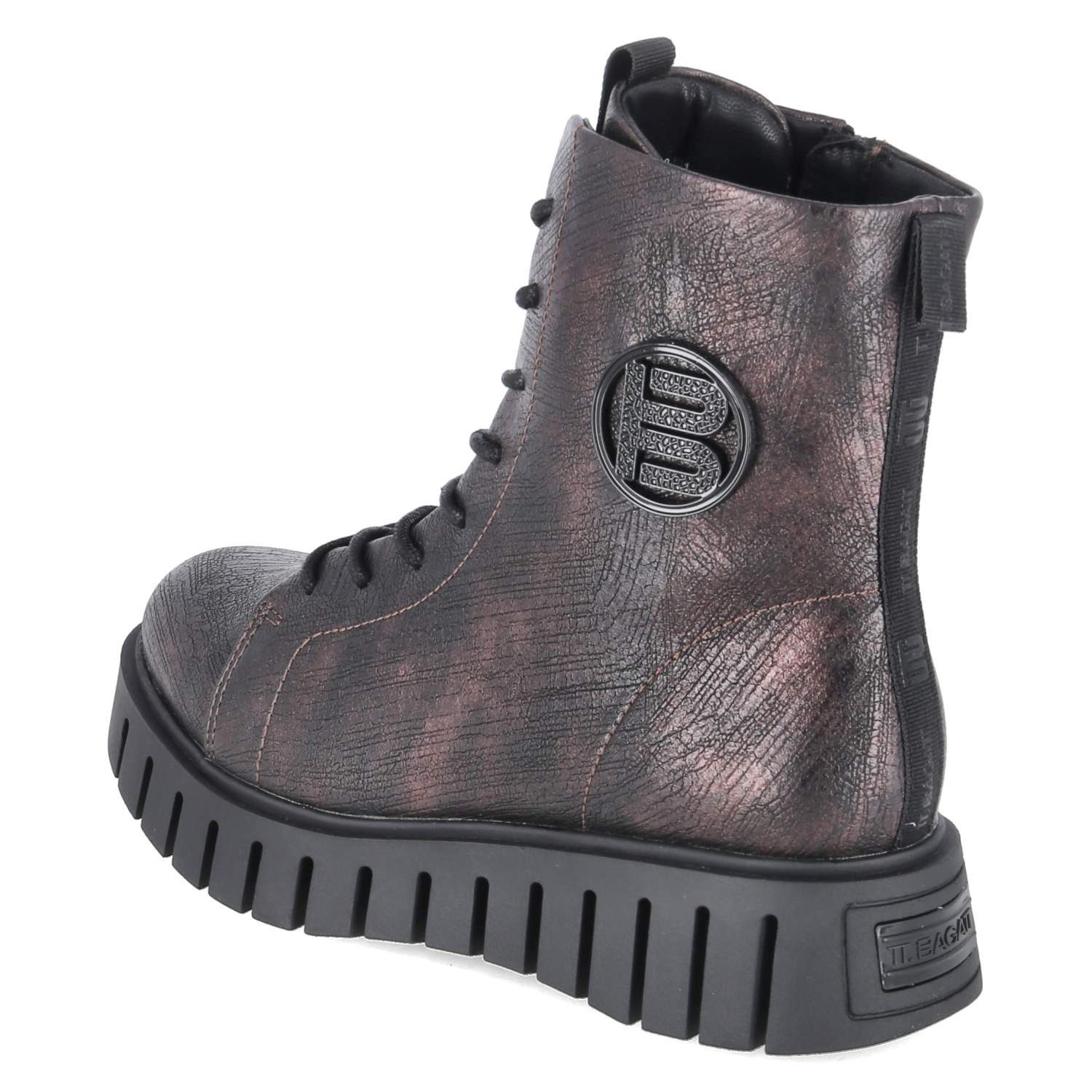 BAGATT TT.Bagatt D31AO1355900-1031 Damen Synthetik schwarz Schnürstiefel