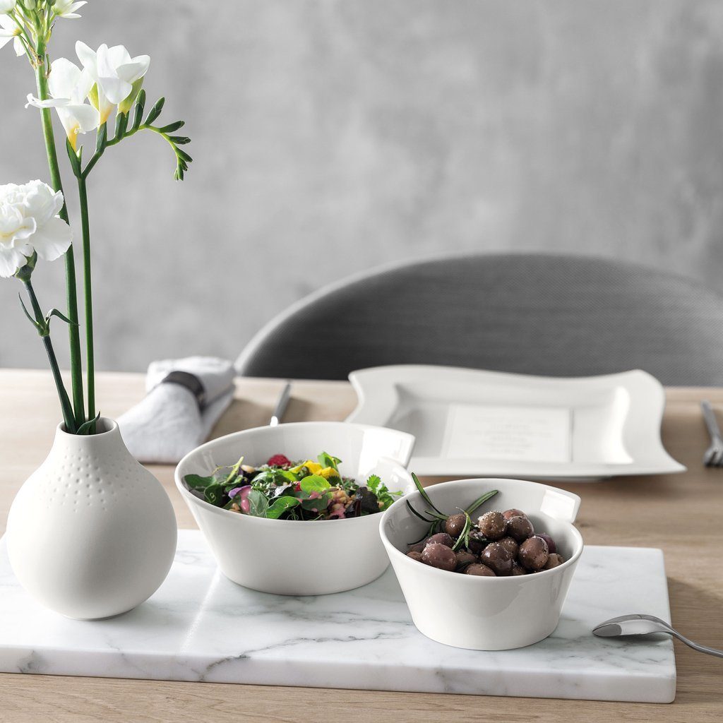 Villeroy & Boch Suppenschüssel NewWave kleine Terrine, Porzellan, (1-tlg), Premium Porcelain, mikrow.- & spülm.sicher, Made in Germany