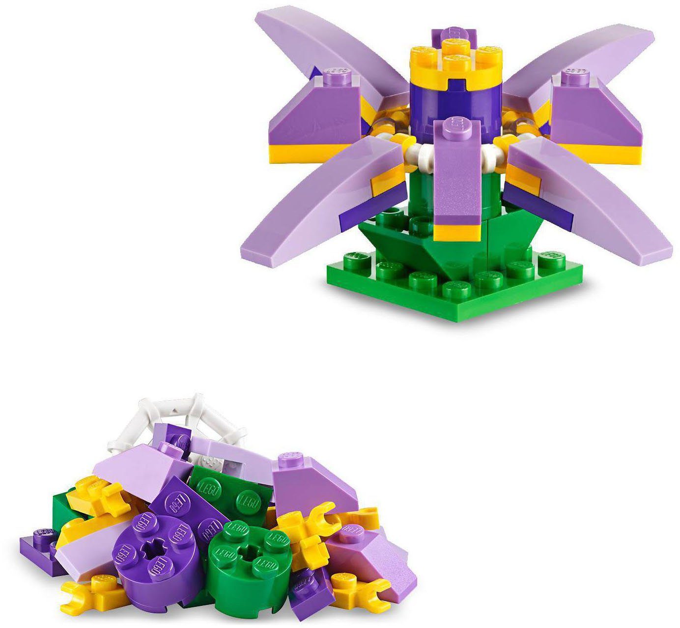 LEGO® Bausteine Box (10696), LEGO®Classic Konstruktionsspielsteine, (484 St), Made in Europe