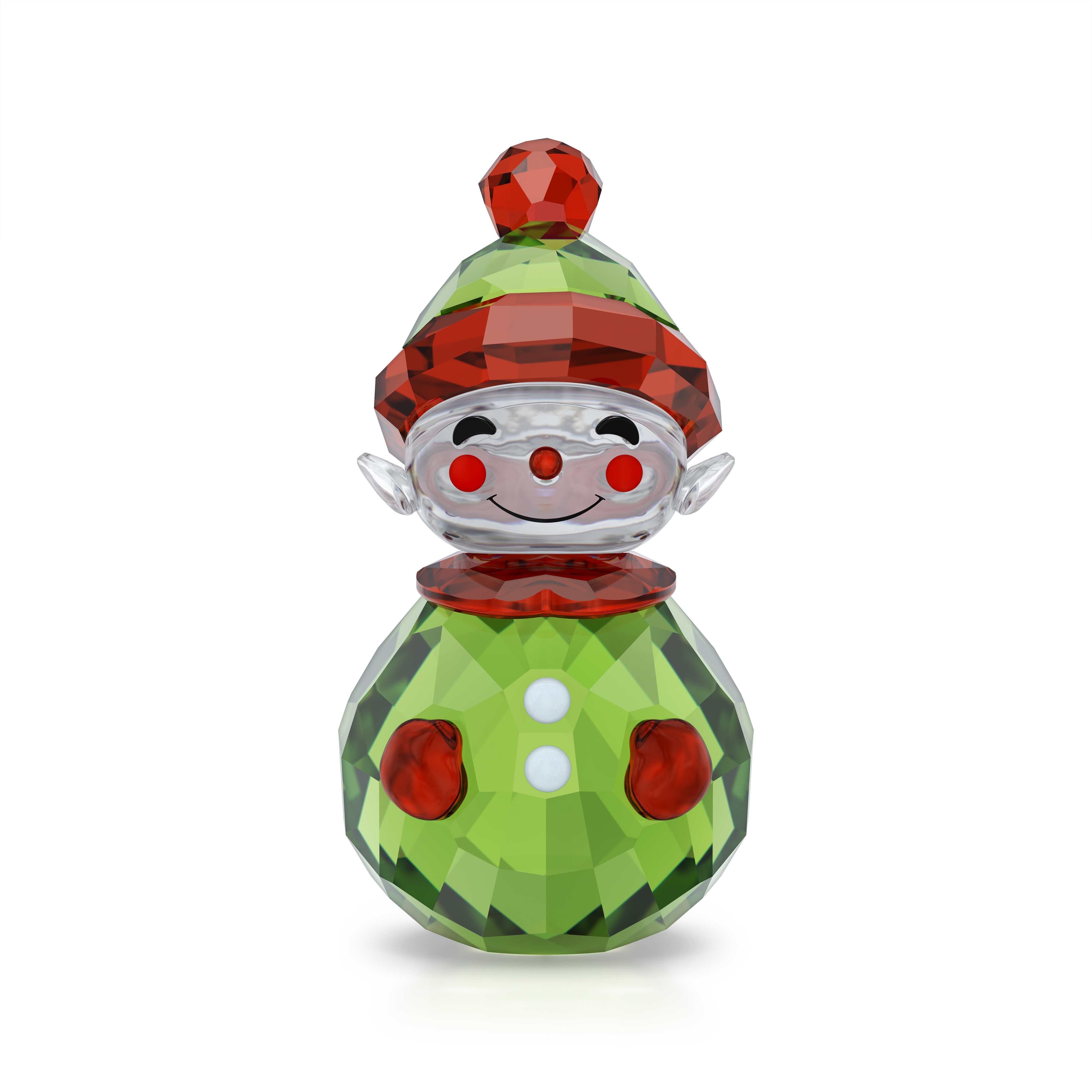Swarovski Weihnachtsfigur Kristallfigur Sammelfigur Dekofigur ROCKING ELF (1 St), Swarovski® Kristall