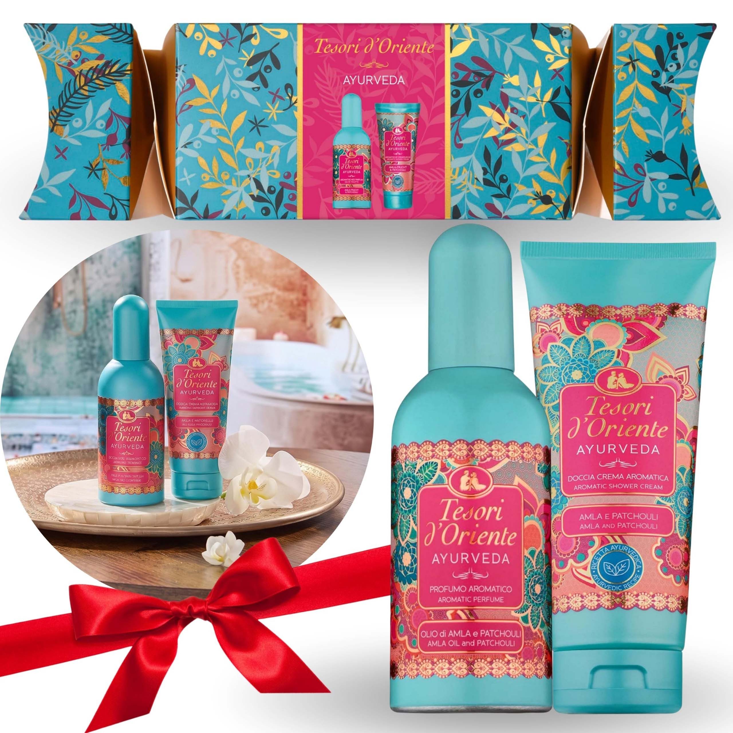 Tesori d´Oriente Eau de Toilette Tesori d'Oriente Ayurveda Geschenkset, Eau de Toilette + Duschgel