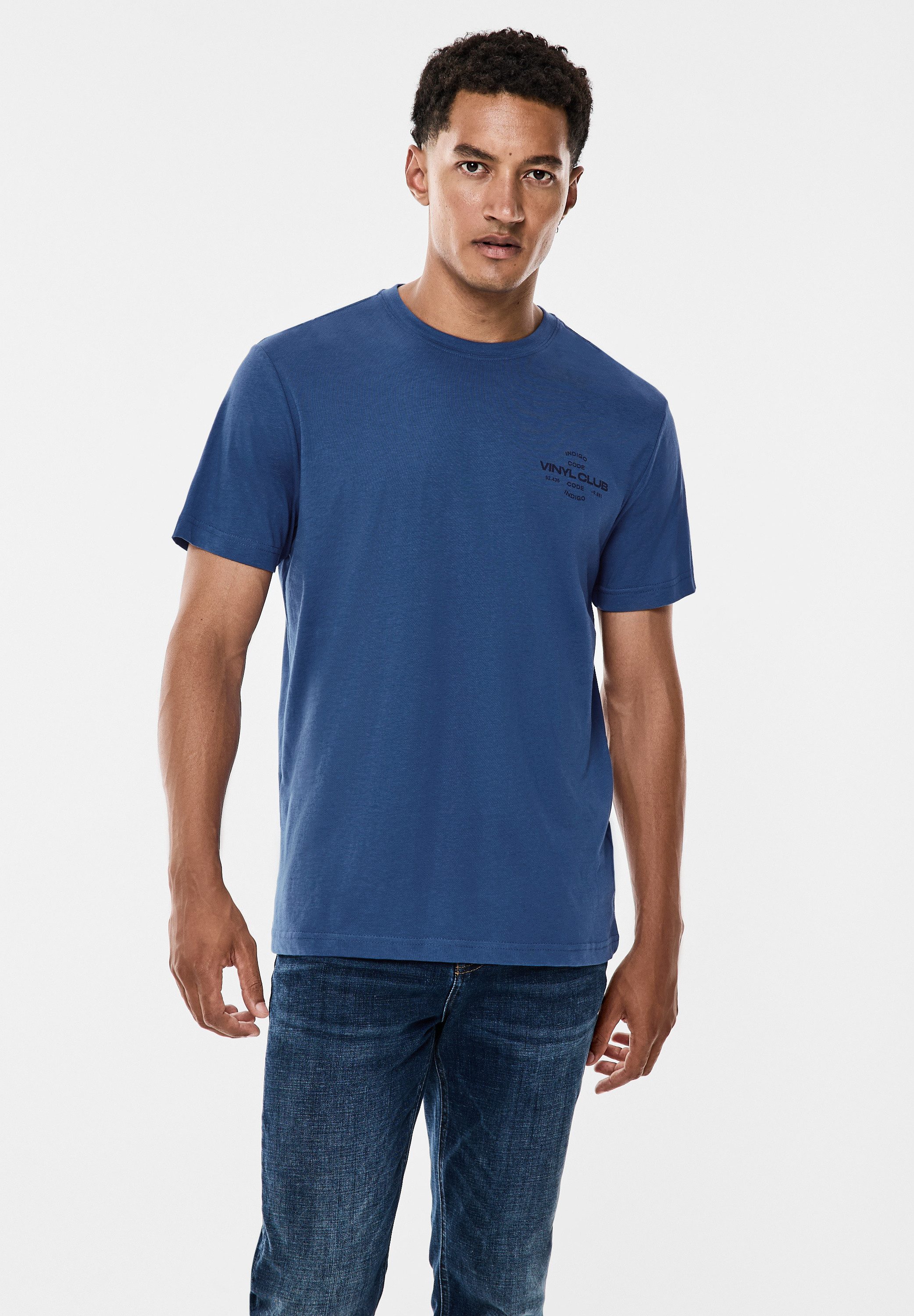 STREET ONE MEN T-Shirt, aus reiner Baumwolle günstig online kaufen