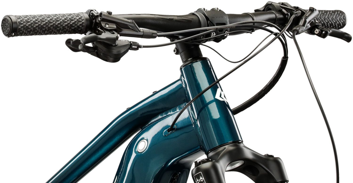 Kross E-Bike Mountainbike E-MTB Grist Boost 2.0 630 29" türkis 12 Gänge - Shimano Mittelmotor, 12 Gang Shimano DEORE M6100 Schaltwerk, Kettenschaltung, Mittelmotor, 630 Wh, SHIMANO Steps 36 V/250 W, Mittelmotor DU-EP800