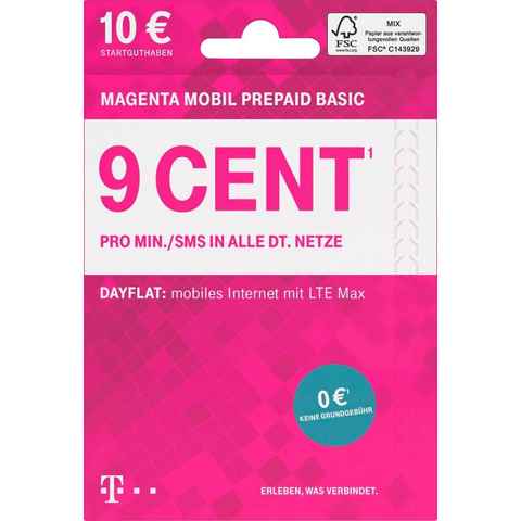 Telekom MOBIL Prepaid Basic Prepaidkarte