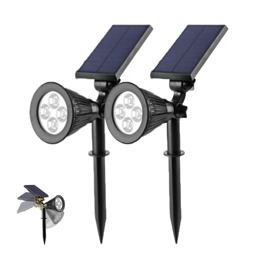 LETGOSPT LED Solarleuchte Solarlampen für Außen günstig online kaufen