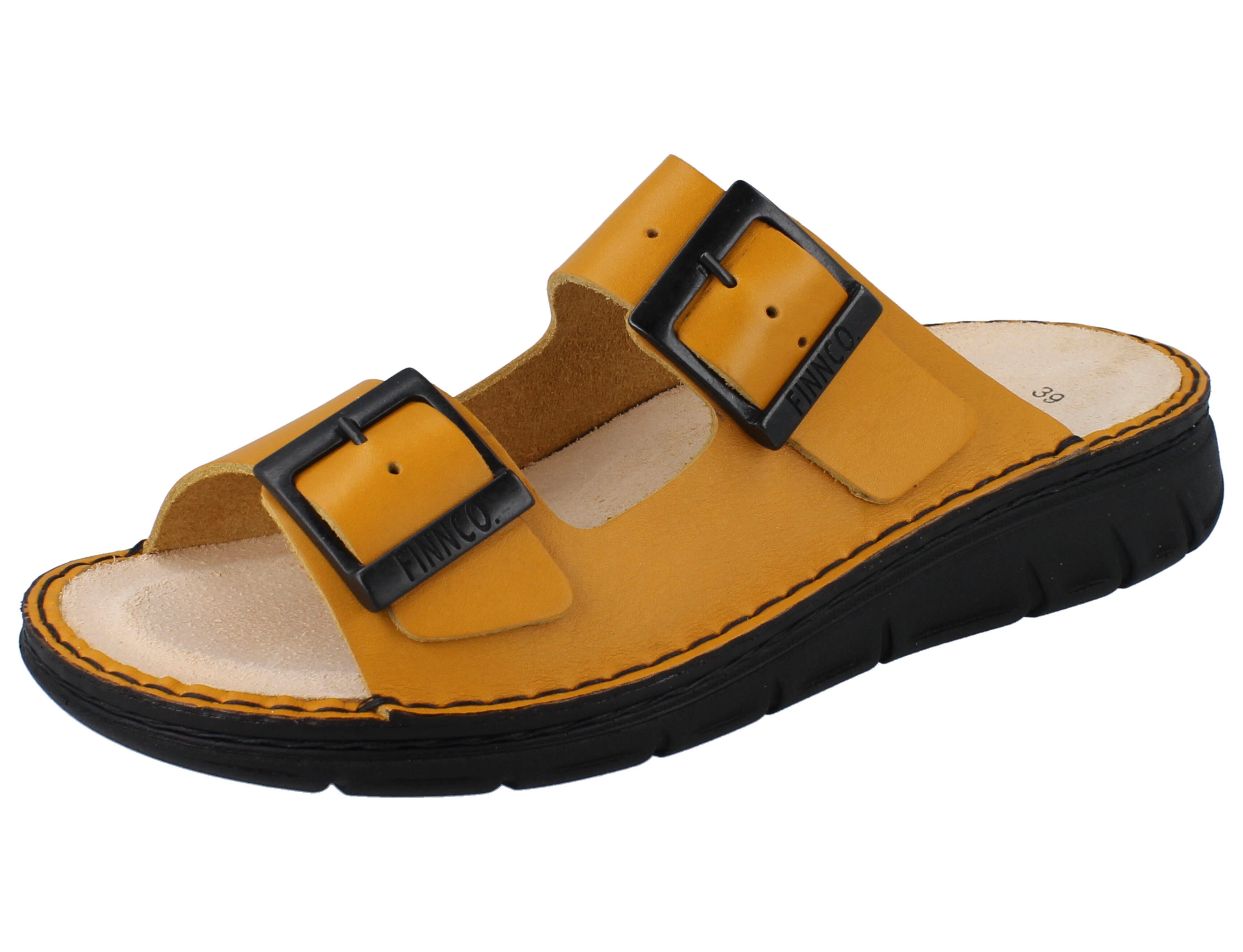 Finn Comfort FINN COMFORT Cayman Soft sun/Sandamil - Größe: 39 Pantolette Wechselfußbett
