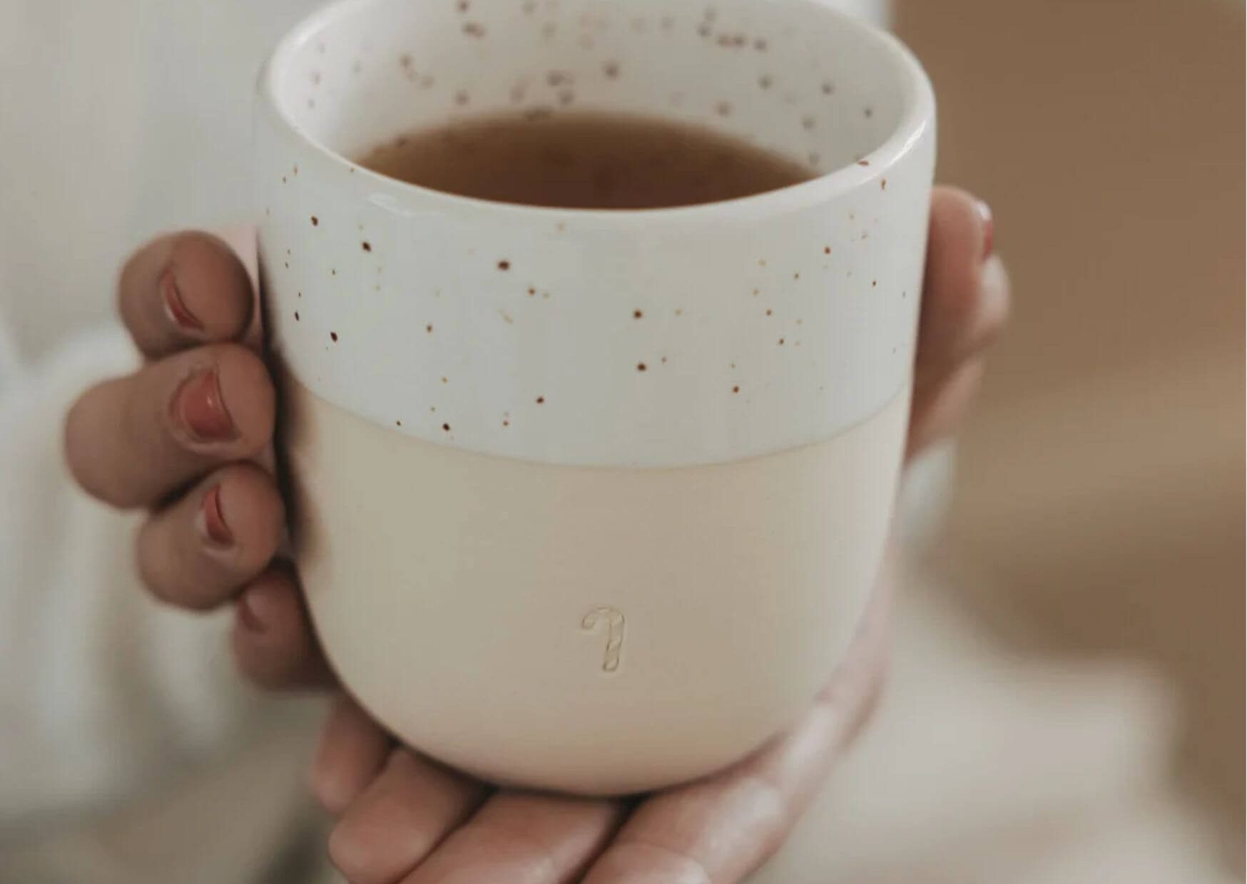 Eulenschnitt Tasse Becher Zuckerstange