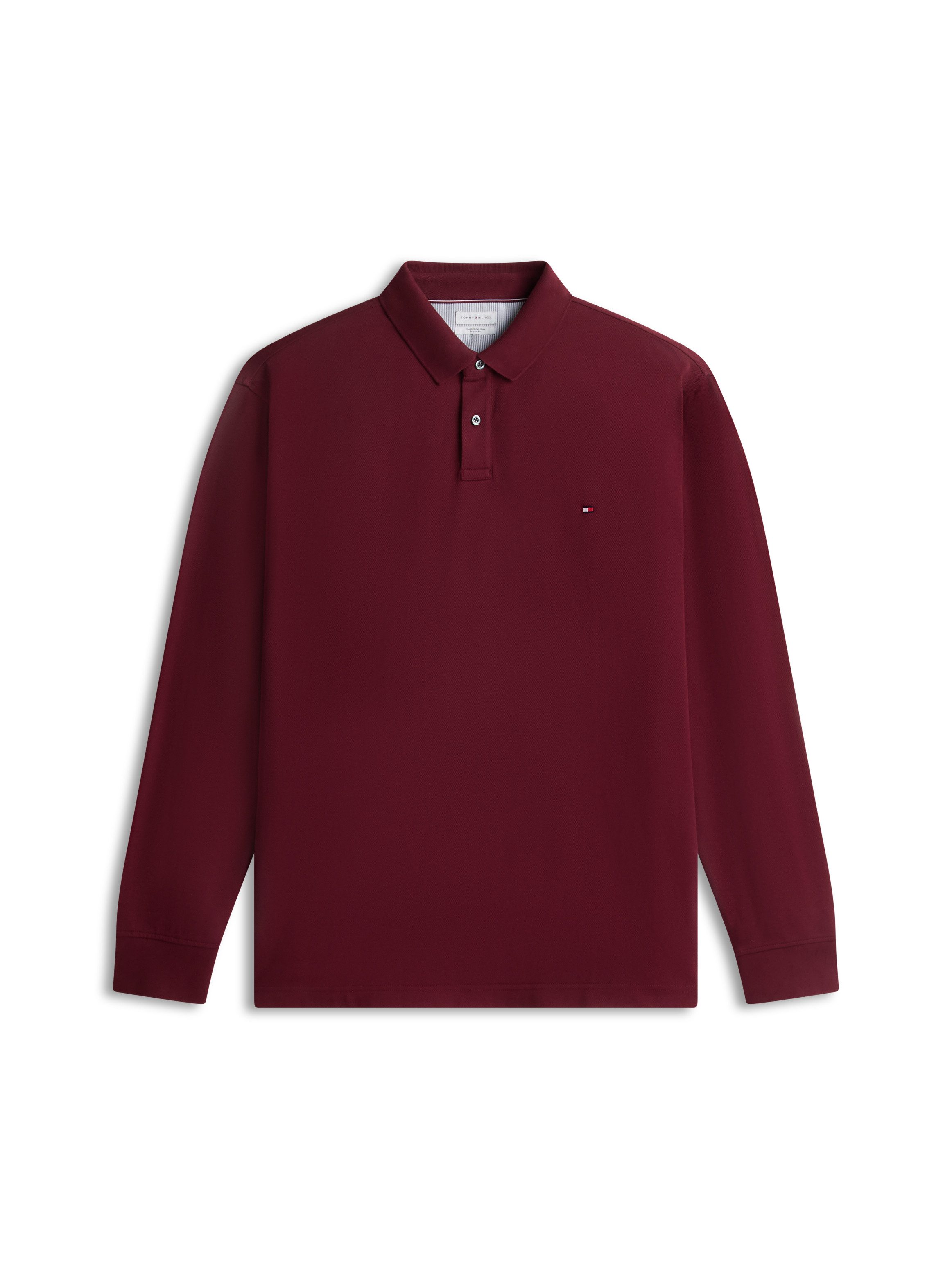 Tommy Hilfiger Big & Tall Langarm-Poloshirt BT-1985 REGULAR LONGSLEEVE Große Größen, Stretch-Pique – Bild 5 von 5