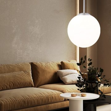 etc-shop LED Pendelleuchte, Leuchtmittel inklusive, Warmweiß, Pendel Leuchte Decken Hänge Beleuchtung Wohnraum Lampe