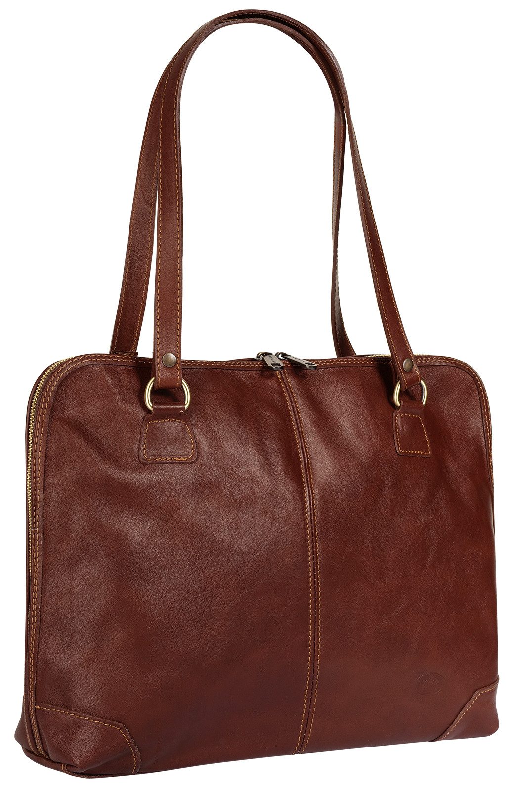 Piké Shopper, echt Leder, Made in Italy