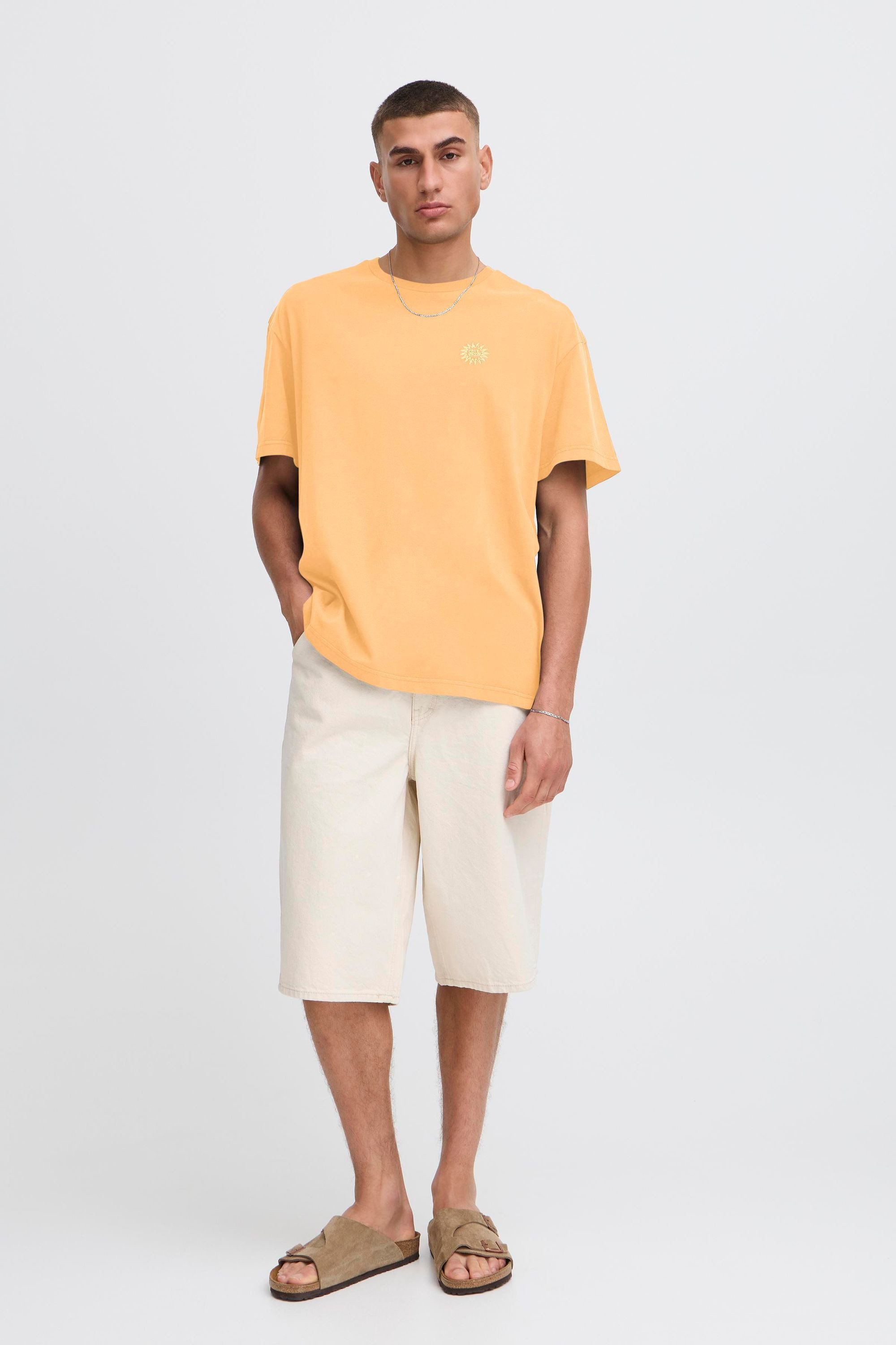 !Solid Rundhalsshirt SDPavel Casual T-shirt mit Back print