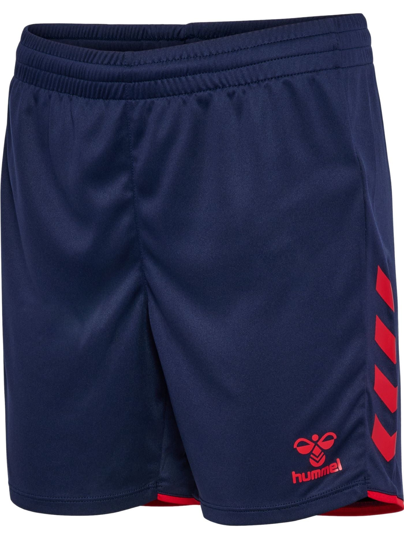 Sporthose hmlCORE 2.0 Shorts (angenehmes Tragegefühl) kurz marineblau/rot Damen