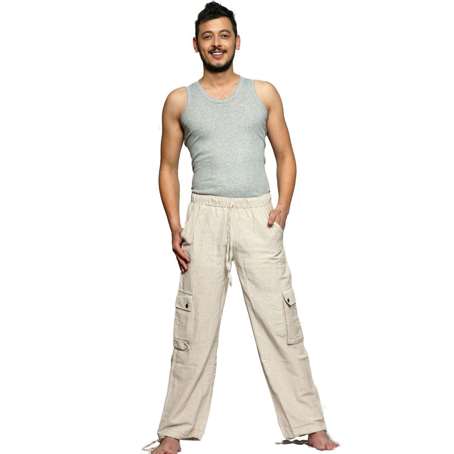 SIMANDRA Haremshose Cargohose aus Baumwolle (1-tlg) günstig online kaufen