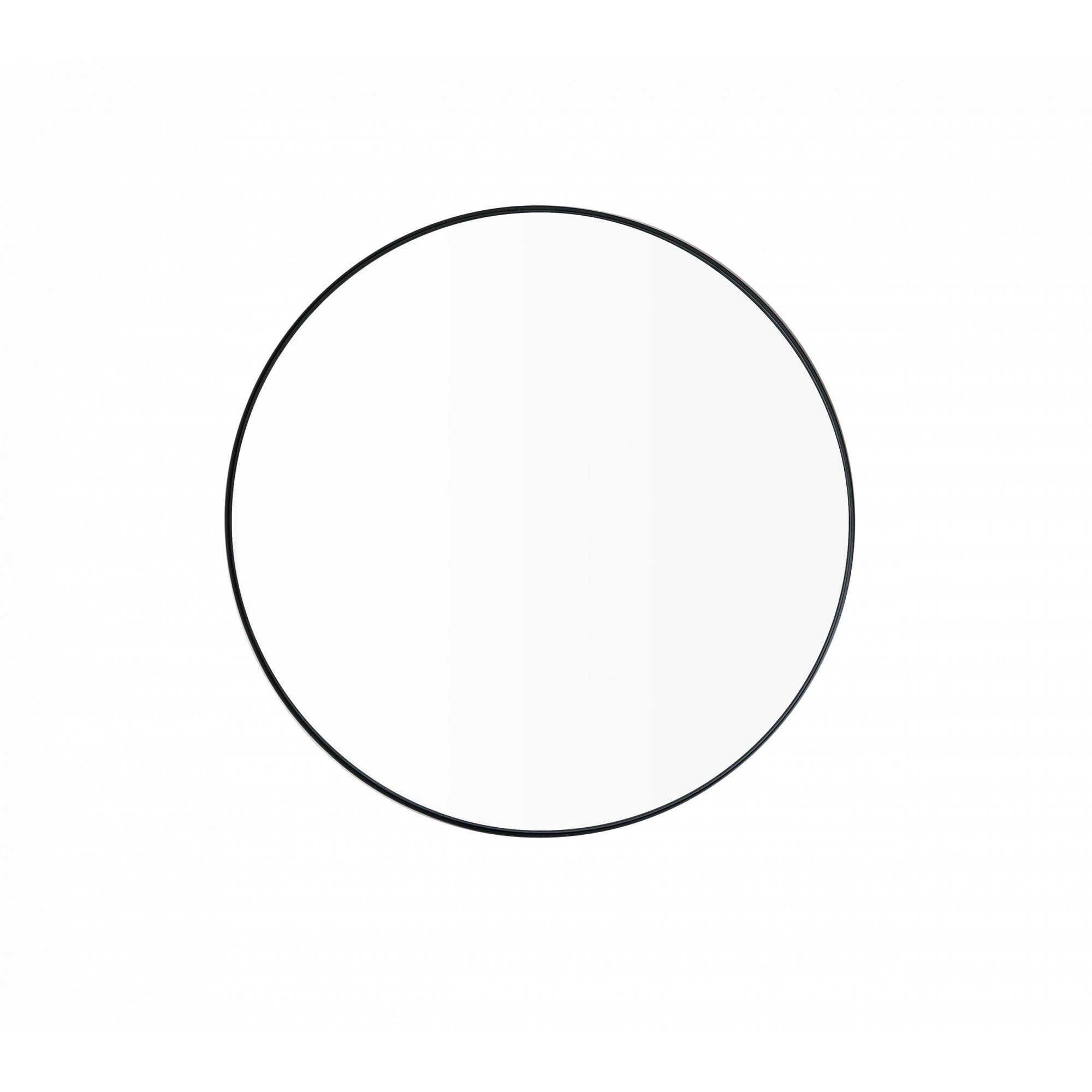 blomus Wandspiegel -RIM- Minimalistischer Wandspiegel: Hingucker in jedem Wohnraum, Minimalistisch, Hochwertig, Pulverbeschichteter Stahlrahmen, 80cm, 50cm