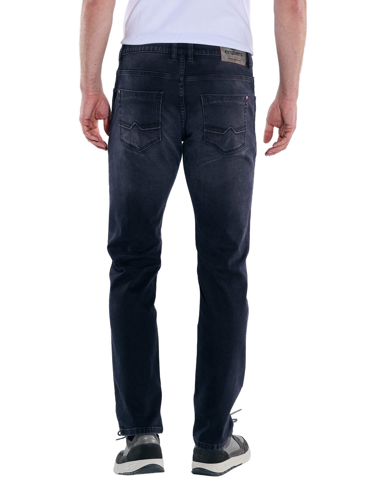 Engbers Stretch-Jeans engbers Herren Super-Stretch-Denim regular, Saphirbla günstig online kaufen