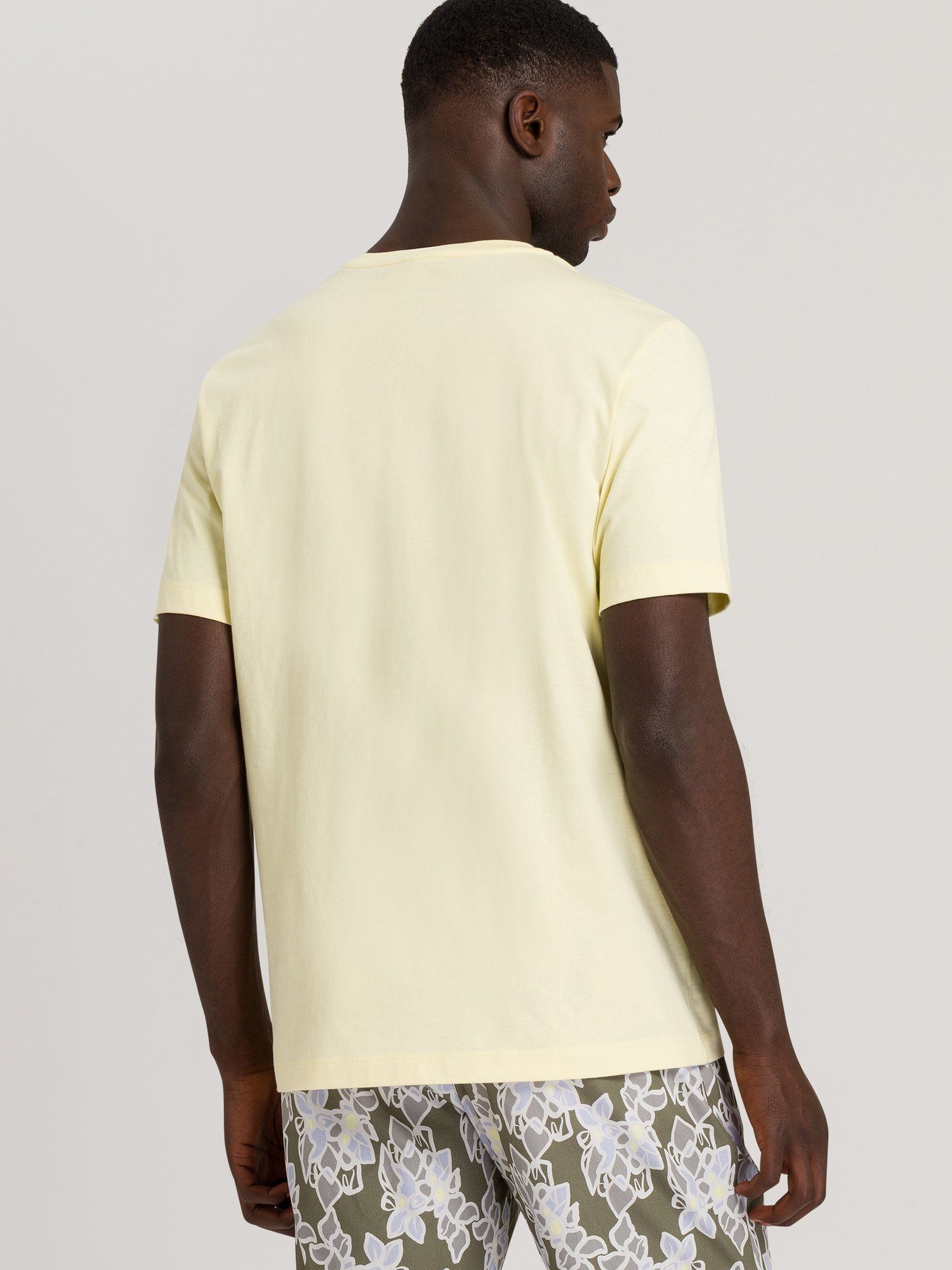 yellow Shirts Living T-Shirt Hanro pastel