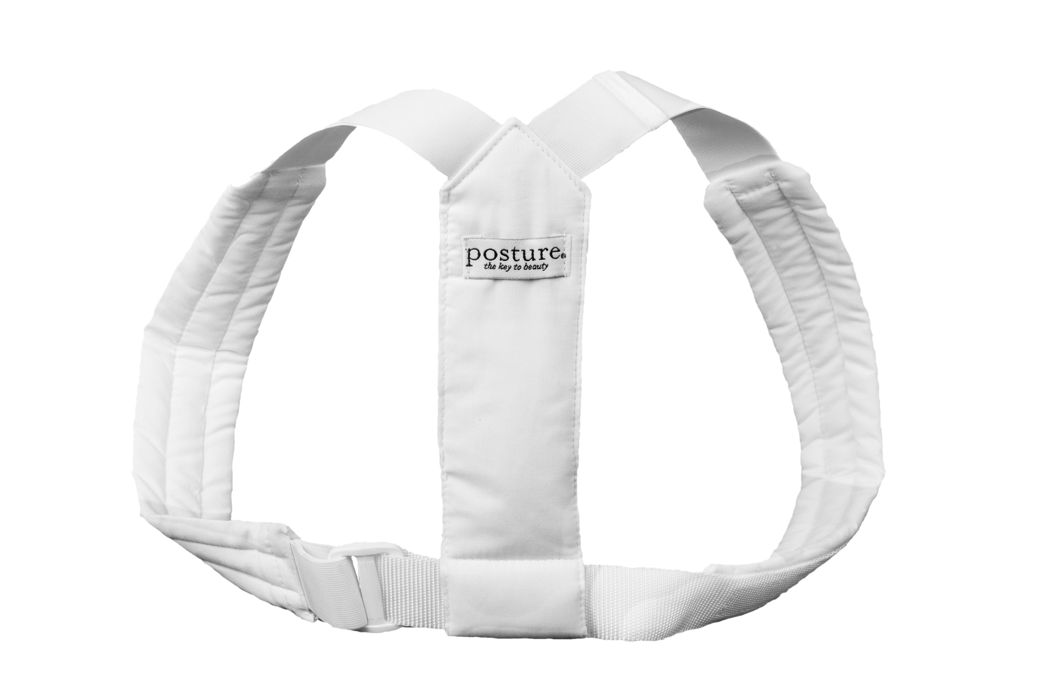 Swedish Posture Schulterbandage FLEXI POSTURE BRACE - für eine bessere Körperhaltung, für den täglichen Gebrauch weiß