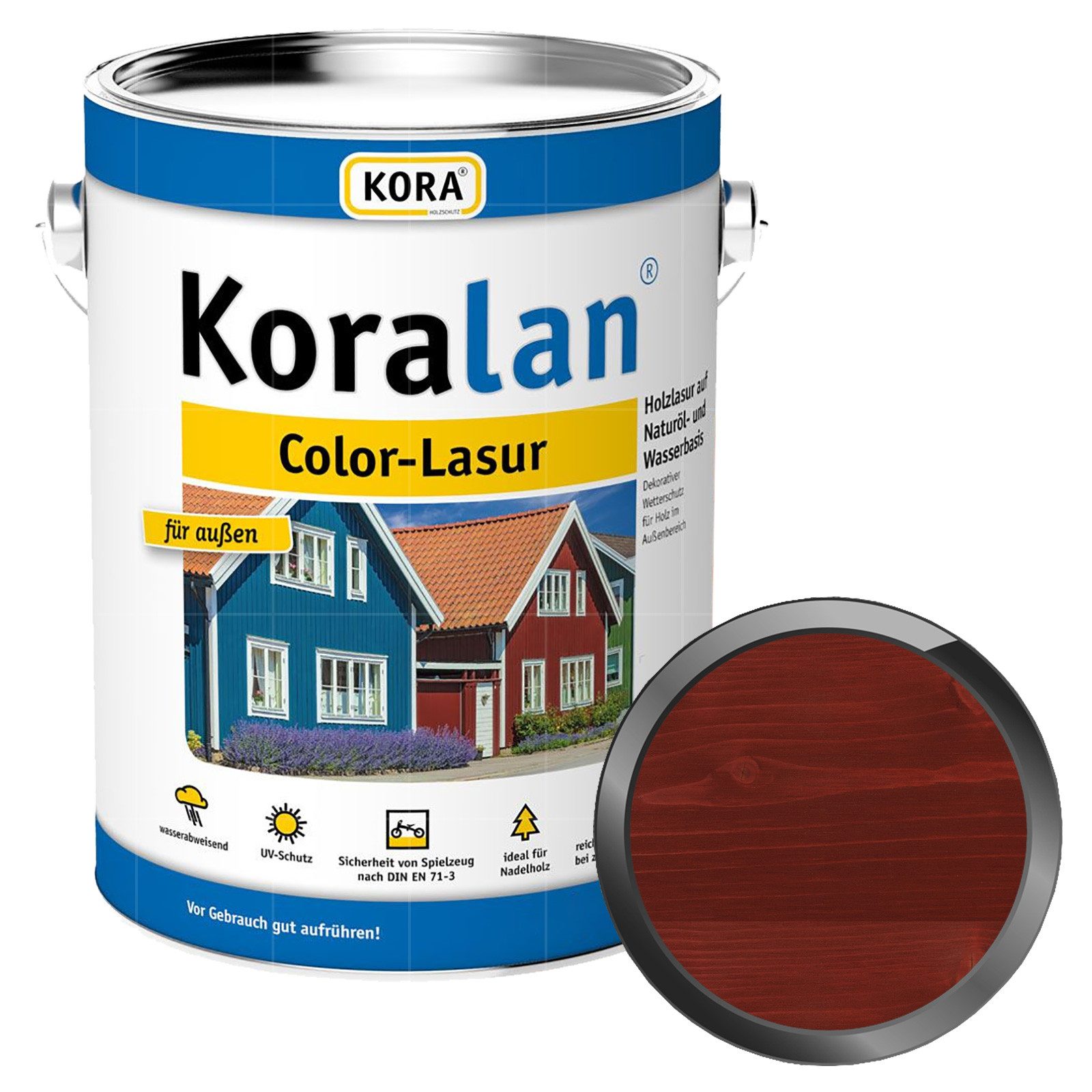 KORA Lasur Koralan Color-Lasur - 0.75 Ltr