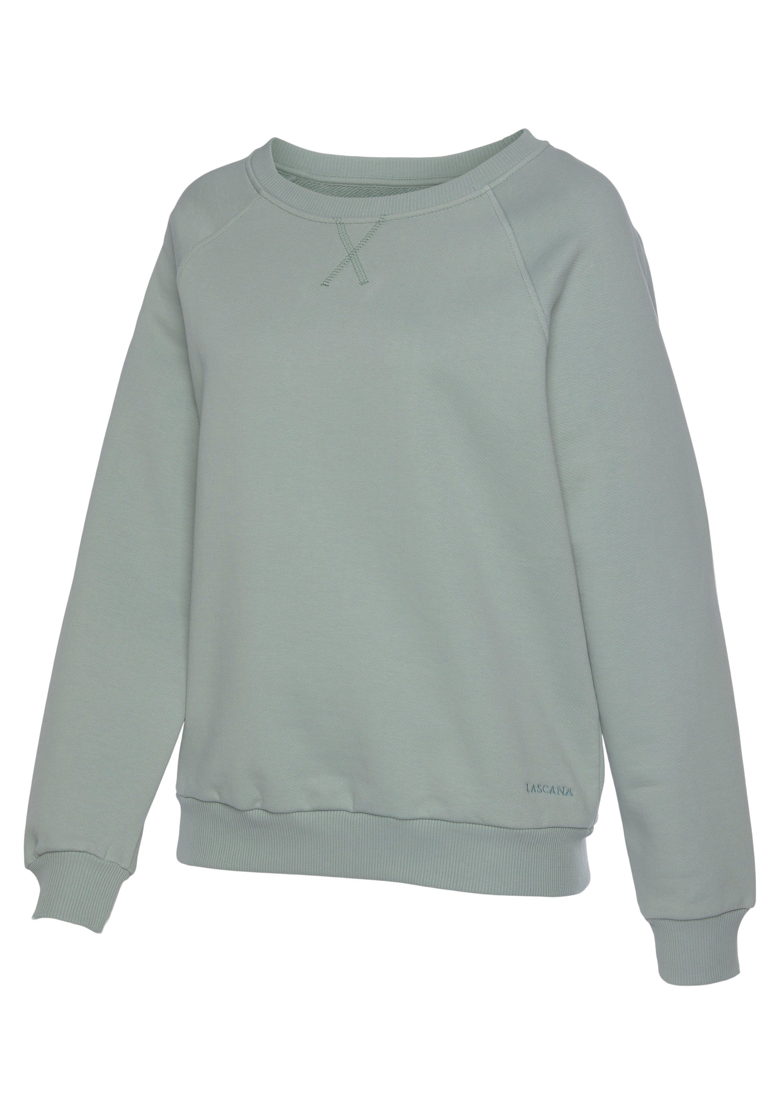 LASCANA Sweatshirt aus organischer Baumwolle, Loungewear – Bild 5 von 5