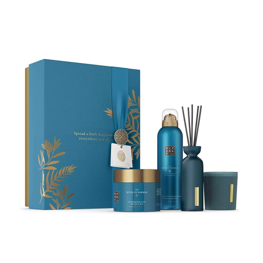 Rituals Pflege-Geschenkset Luxus-Pflegeset Limited Edition Hammam Geschenkset L 2025, 4-tlg.