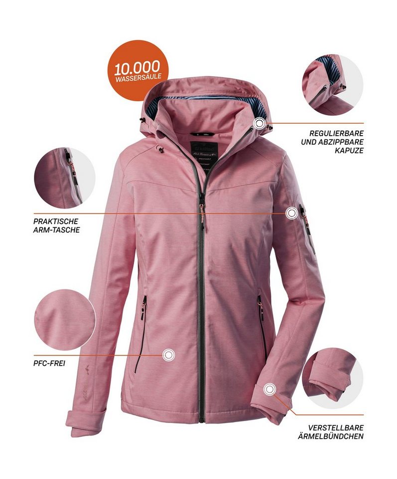 Killtec Softshelljacke Vojak WMN SOFTSHELL JCKT A