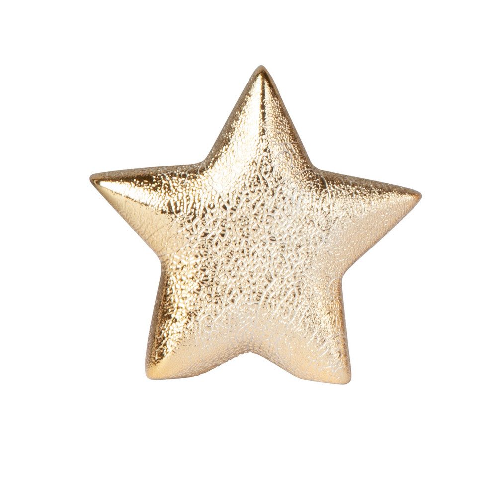 MICA Weihnachtsfigur Deko Stern - gold günstig online kaufen