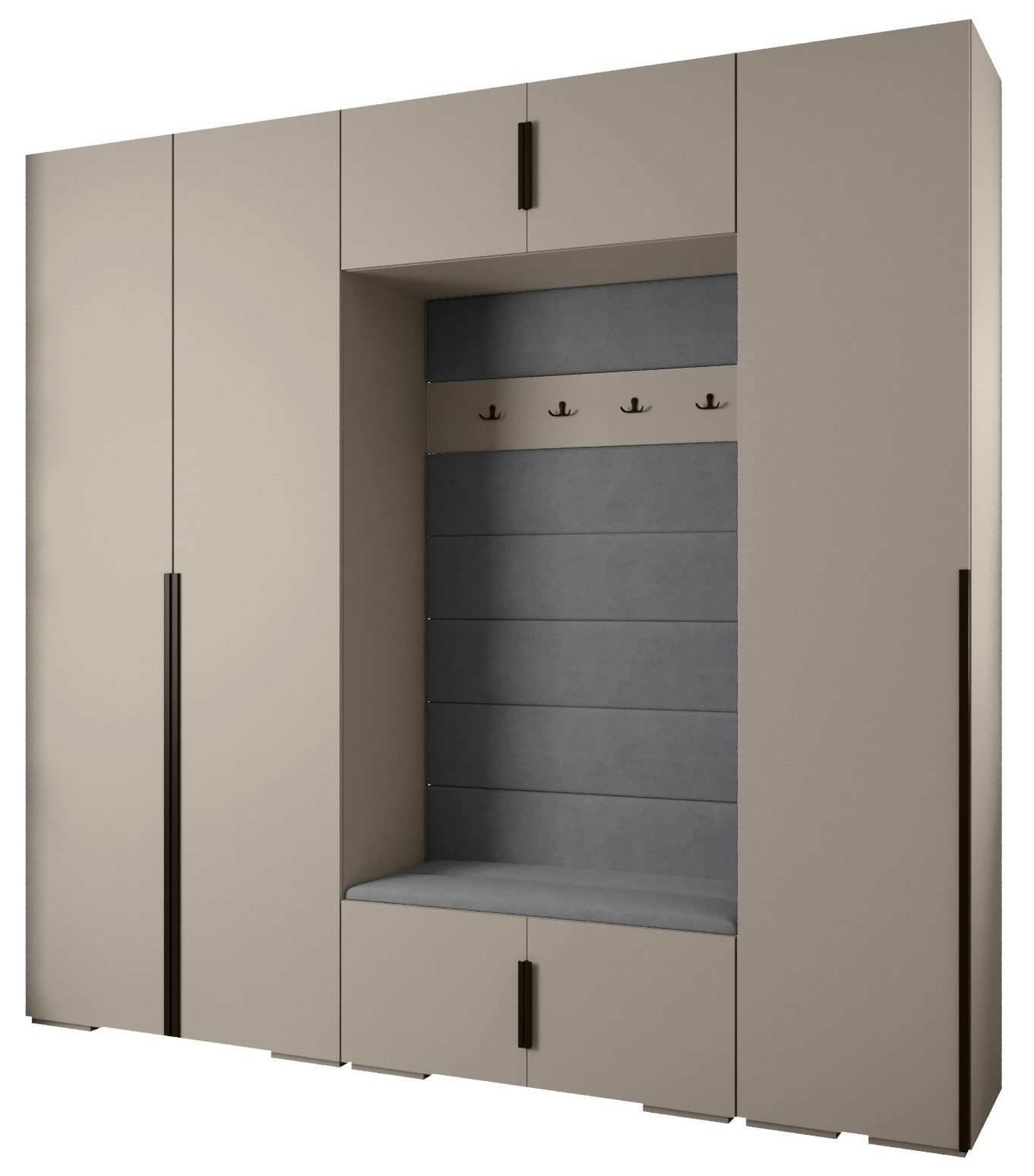 ABIKS MÖBEL Kompaktgarderobe INOVA 1 SATZ günstig online kaufen