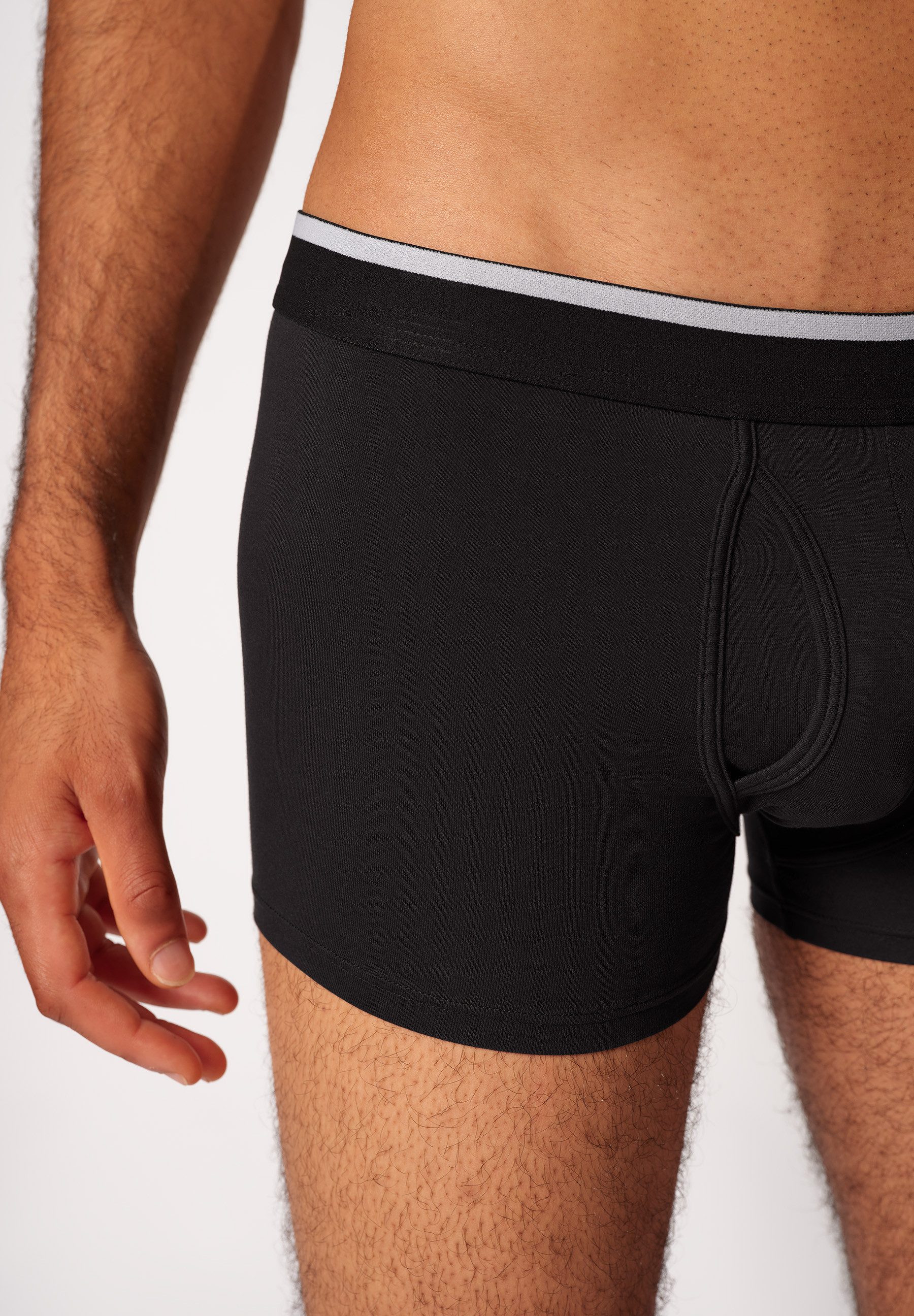 Skiny Slip Cotton Multipack (2er Pack) bequem, mit Eingriff, keine Seitennaht, Baumwollmix