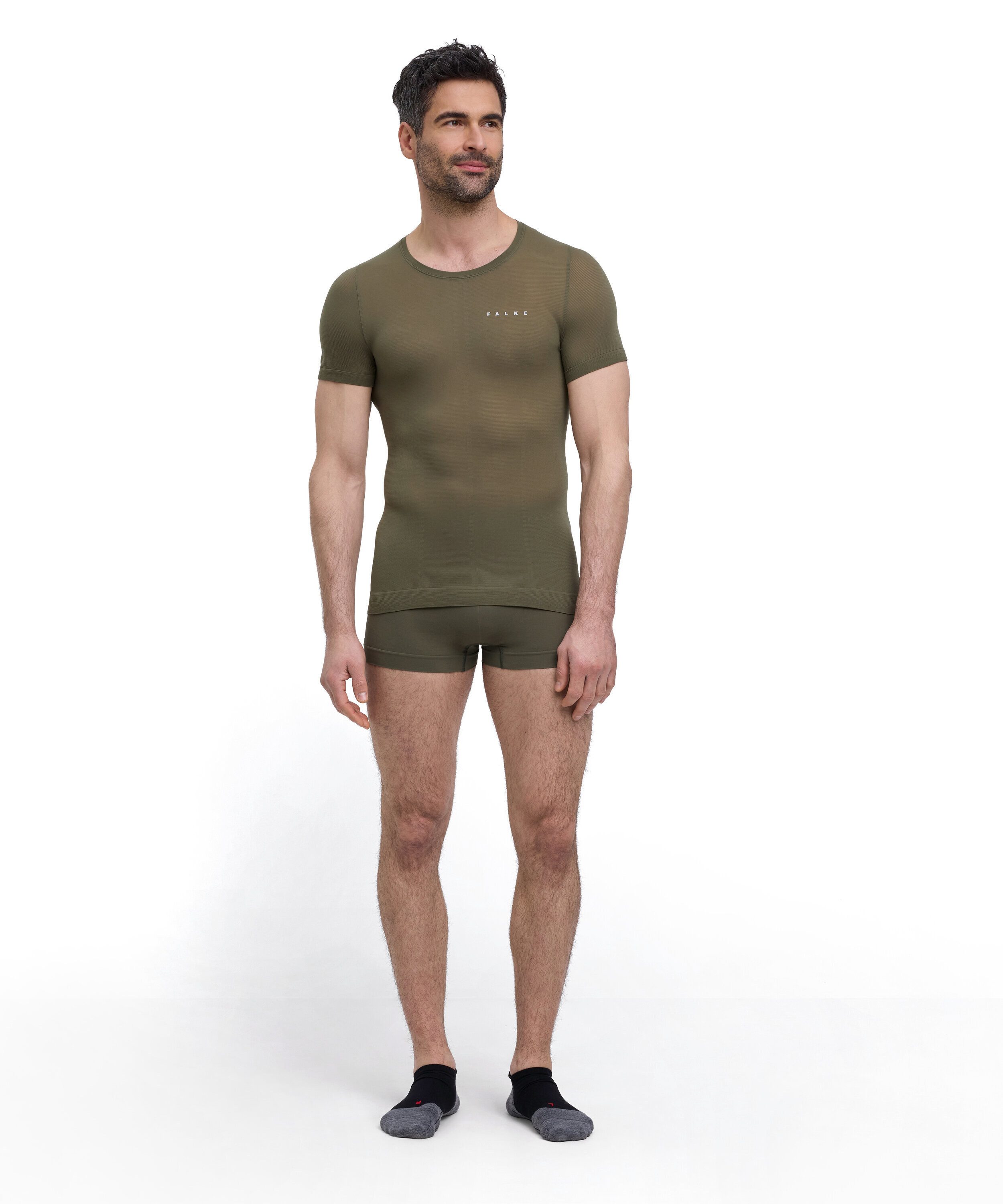 FALKE T-Shirt T-Shirt kühlend für warme Temperaturen (1-tlg., 1) kühlend für warme Temperaturen