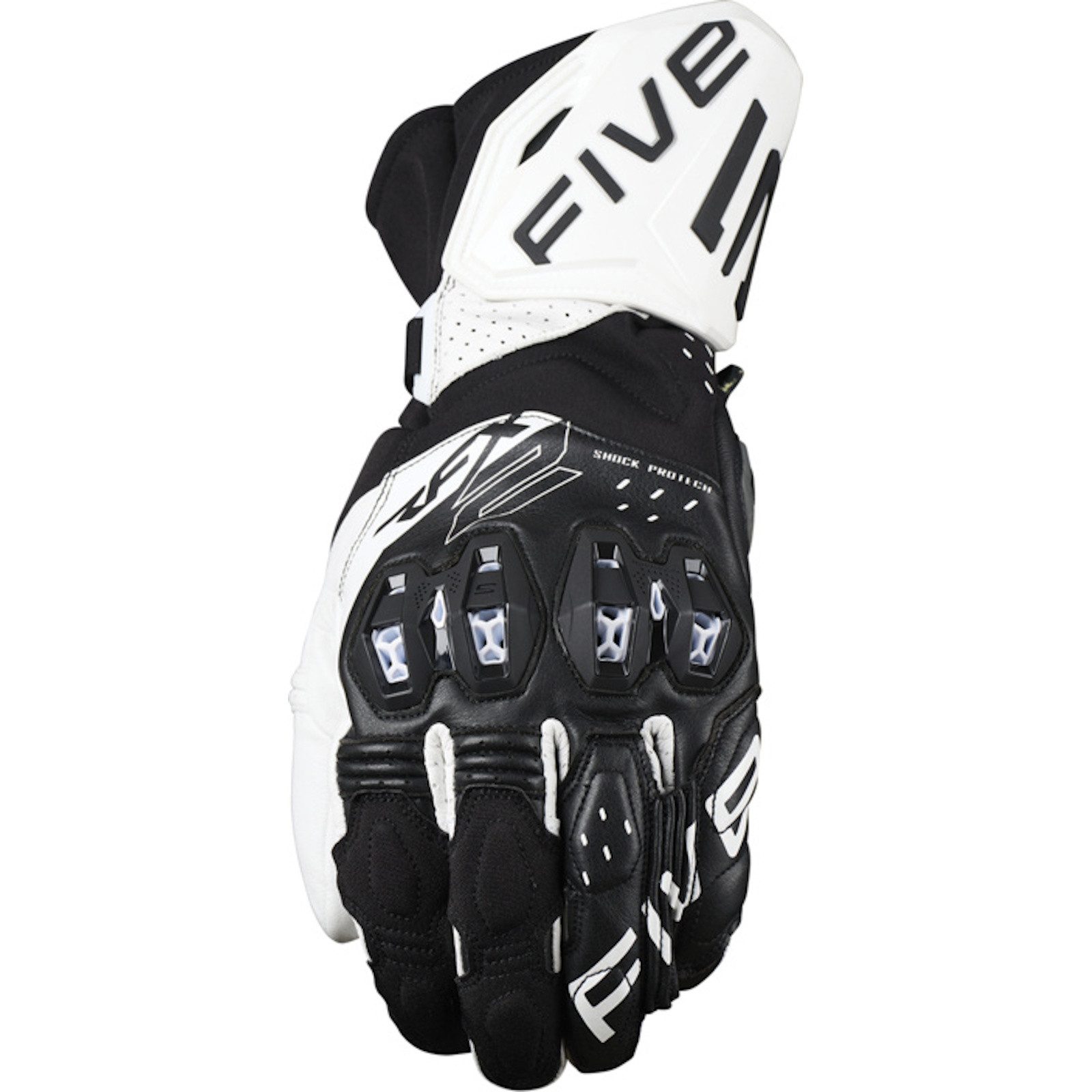 Five Gloves Motorradhandschuhe Five RFX2 Evo Motorradhandschuhe Schwarz / Weiss L motorradhandschuhe für herren