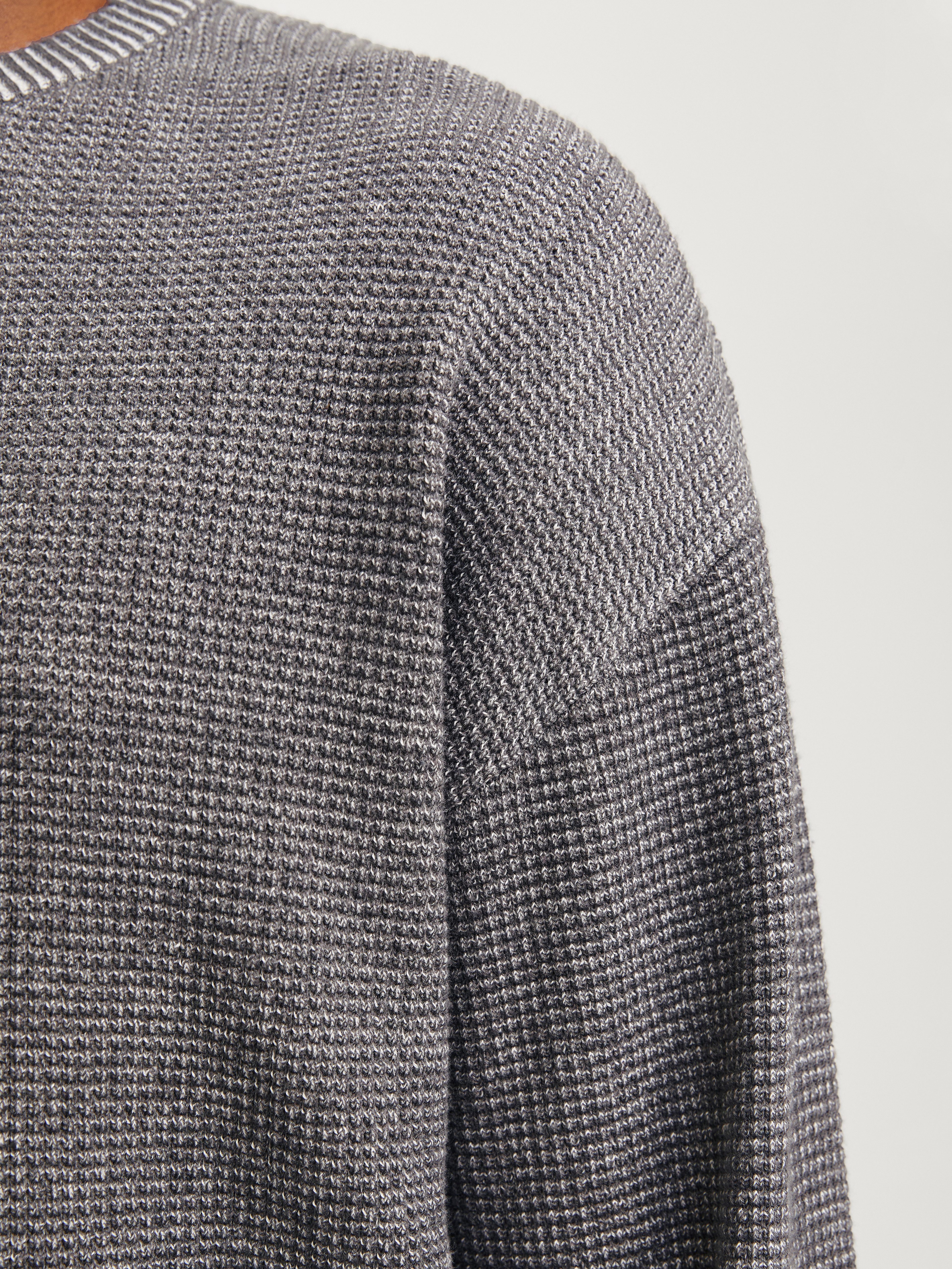 Jack & Jones Strickpullover JJWALTER KNIT RELAXED CREW NECK