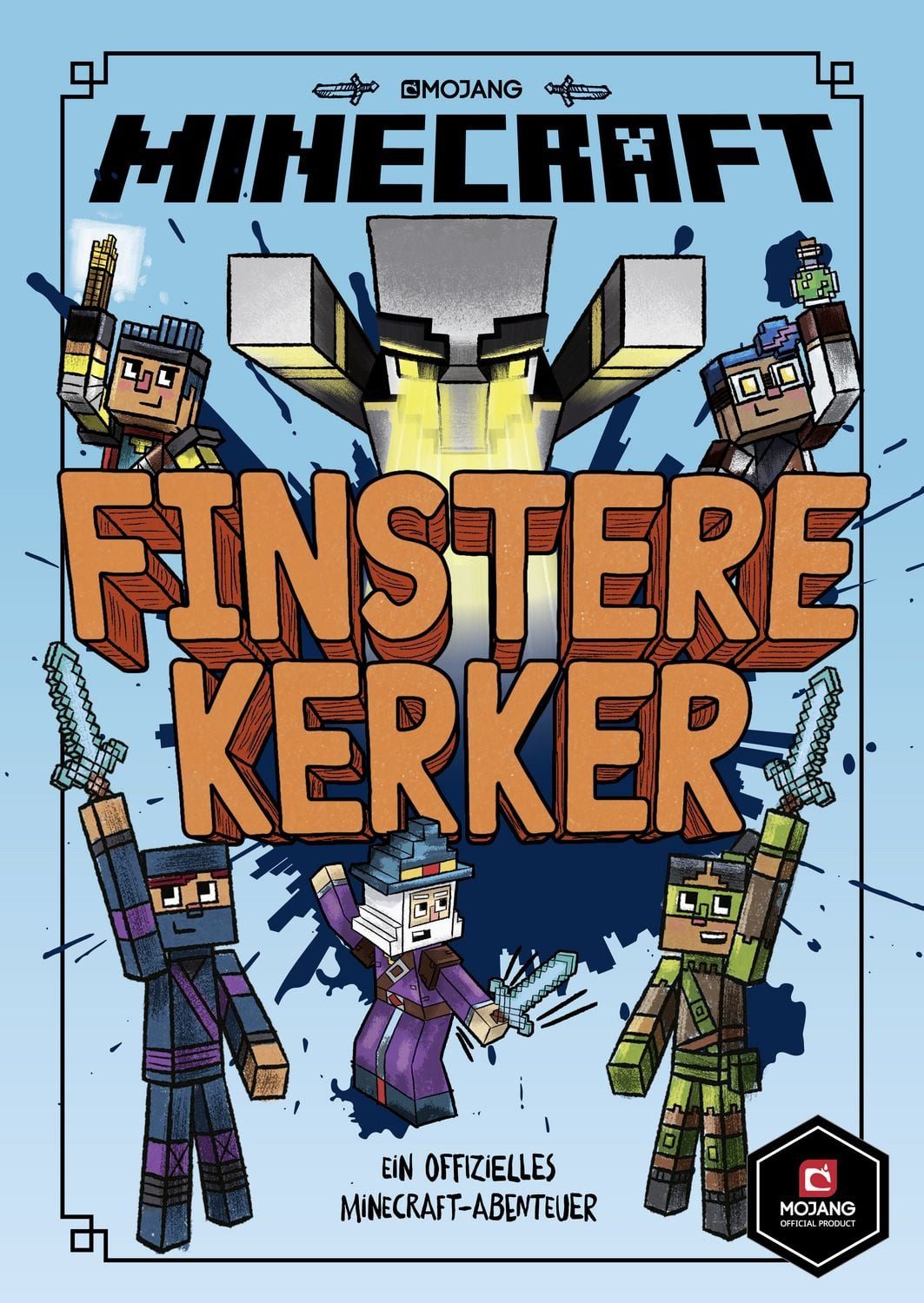 Kinderbuch Minecraft Erste Leseabenteuer - Finstere Kerker Ein offizielles Minecr Minecraft