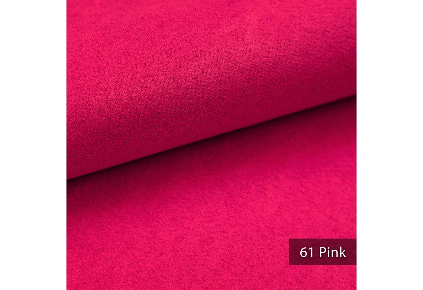 Thumbnail - novely® Stoff ALPEN Polsterstoff im Wildleder-Look - Velours-Microfaser-Möbelstoff, Robust, Wasserfest, Samtweich, Meter...