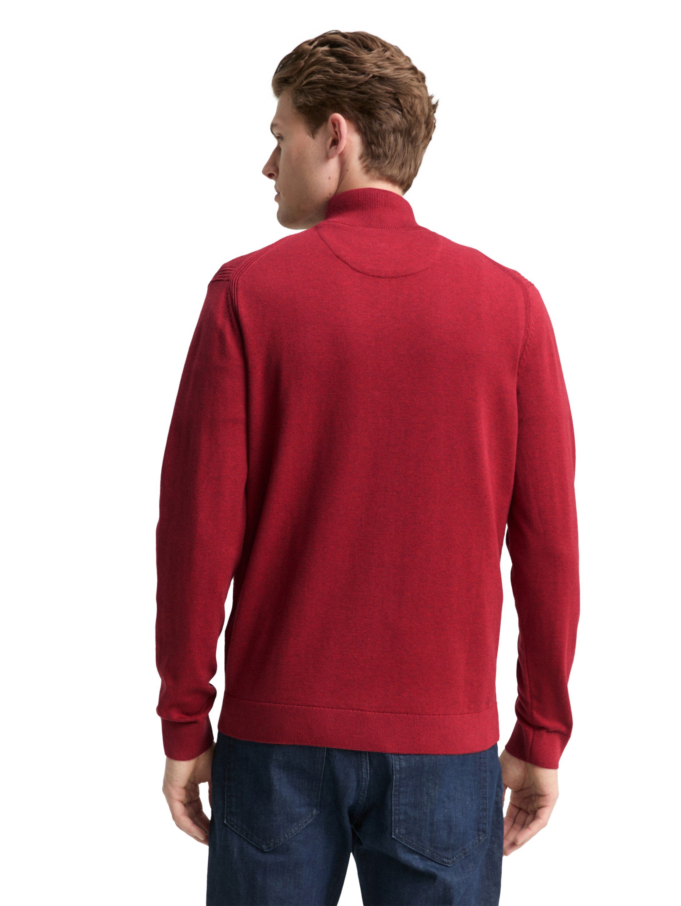 TOM TAILOR Strickjacke mit Logo Stickerei günstig online kaufen