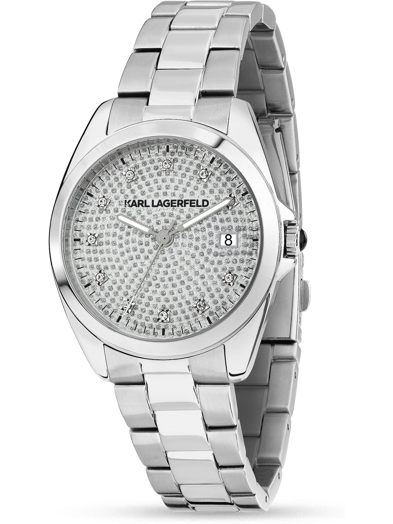 KARL LAGERFELD Quarzuhr Karl Lagerfeld Damen-Uhren Analog Quarz
