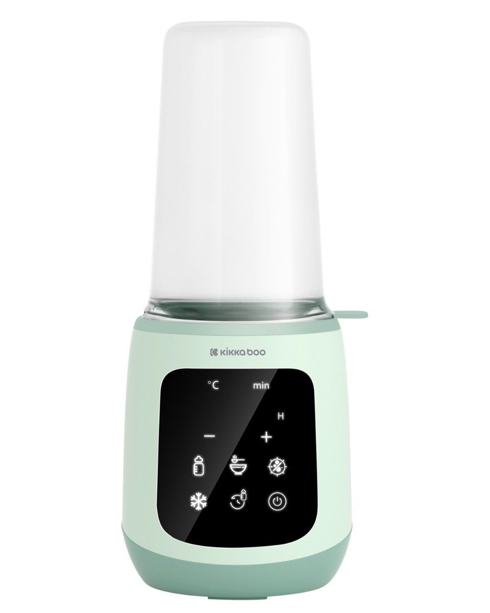 Kikkaboo Babyflaschenwärmer Flaschenwärmer 4 in 1 Caldo, Sterilisieren, Erwärmen, Auftauen, Timer