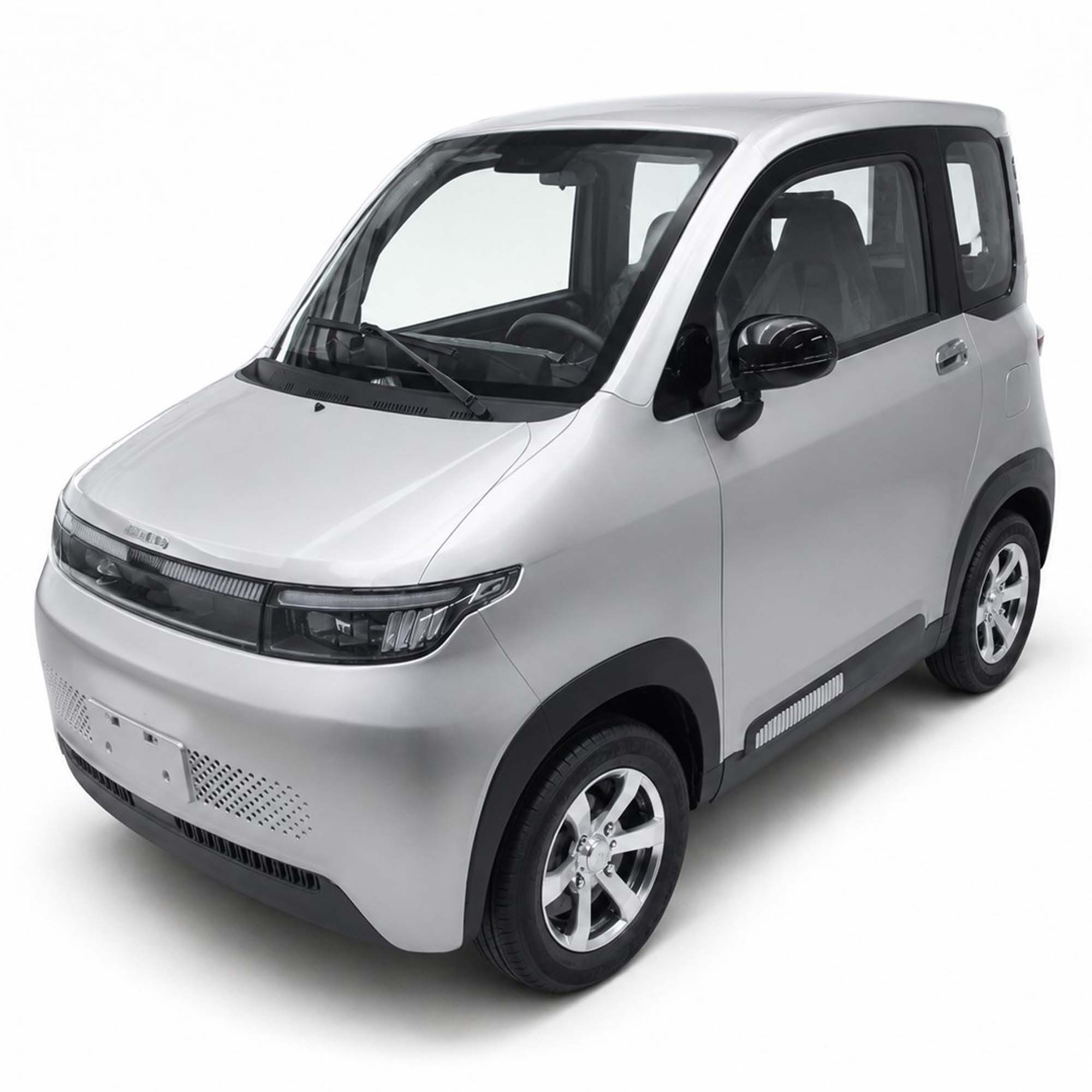 Urban Hopper E-Motorroller Elektro-Kabinenroller Urban Hopper Twin Plus 4-Rad Microcar 2-Sitzer, 4000 W, 45 km/h, 2 Sitze nebeneinander, mit Heckklappe Blei-Gel ca. 85 km