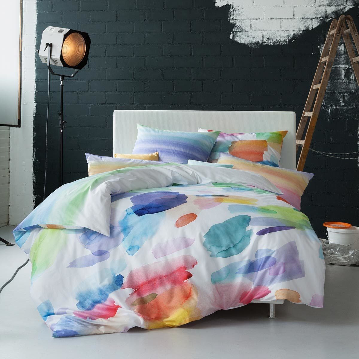 Estella Bettwäsche Splash, Mako Satin, 3 günstig online kaufen