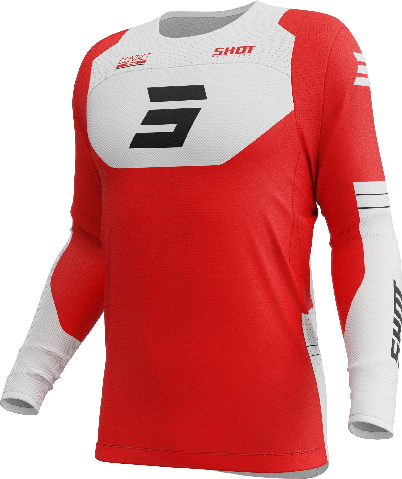 Shot Motocross-Shirt Contact Shield Motocross Jersey Atmungsaktiv