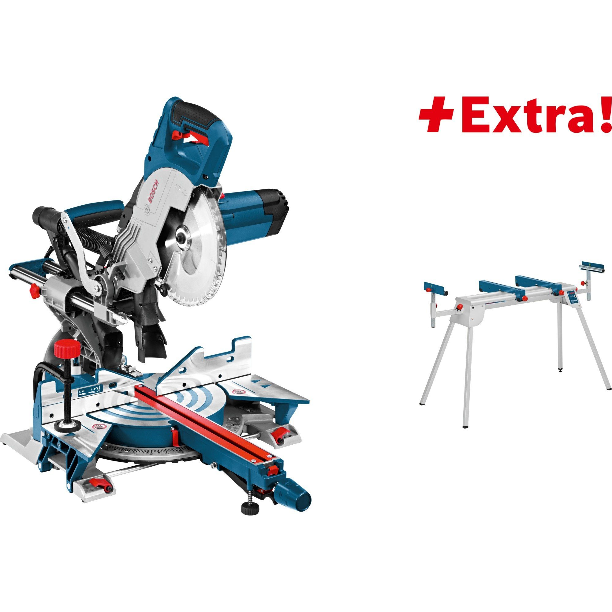 Bosch Professional Gehrungssäge Bosch Professional Paneelsäge GCM 8SJL + Tisch