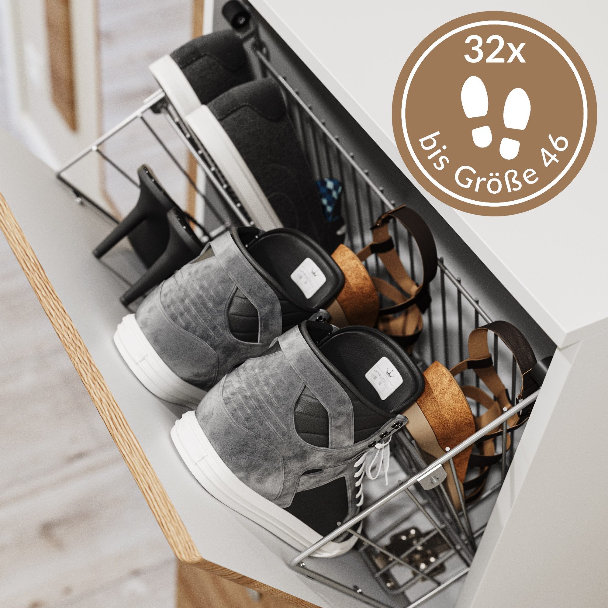 Magnolia Home Schuhschrank Schuhschrank Emotion 8 günstig online kaufen